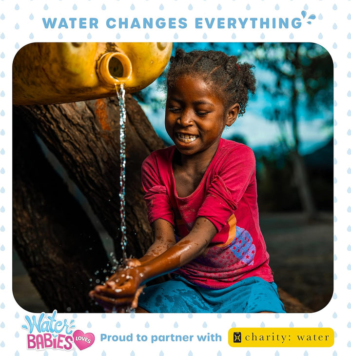 Doll Sweet Cuddlers, Donuts, Support a Partnership with : Water, Water Filled Baby Doll, Kids Toys for Ages 3 up by , 9 Inch