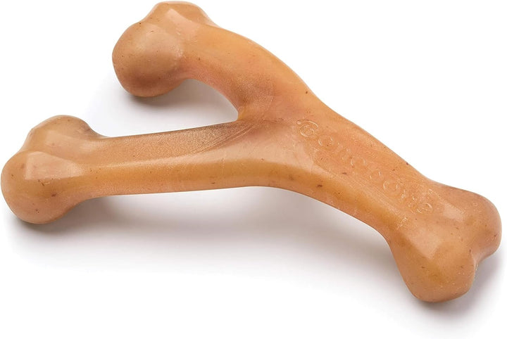 Wishbone Bacon Dog Toy for Aggressive Chewers