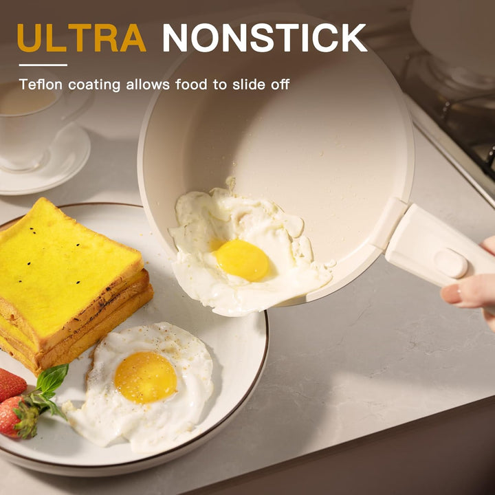 21 Pcs Ceramic Non-Stick Cookware Set