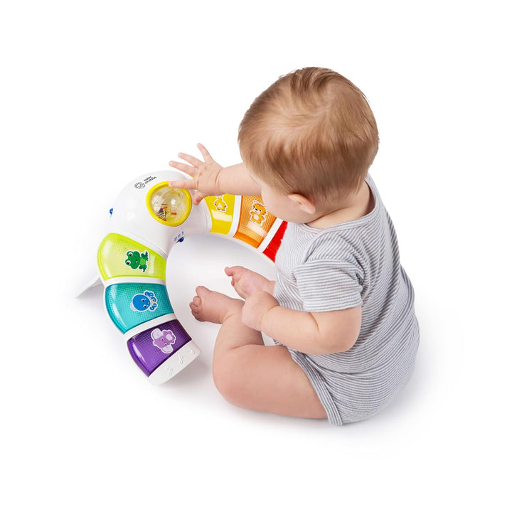 Glow & Discover Light Bar Musical Activity Station and Tummy Time Toy, Montessori Cause and Effect Early Learning for 3-36 Months