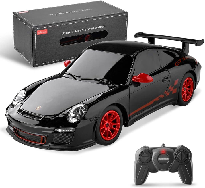 Remote Control Car Licensed RC Car, 1:24 Lambo Toy Car for Kids, Lambo Aventador SVJ Remote Control Model Car Electric Sport Racing Hobby Car for 3 4 5 Year Old Boy Birthday Gift (Orange)