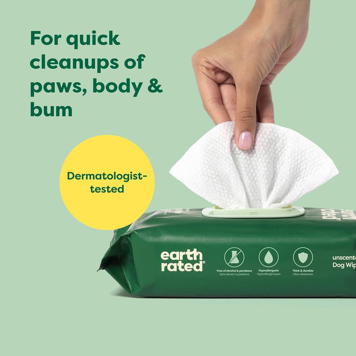 Pet Grooming Wipes for Dogs & Cats – 400ct
