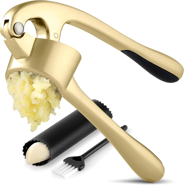Premium Garlic Press Set - Rust Proof