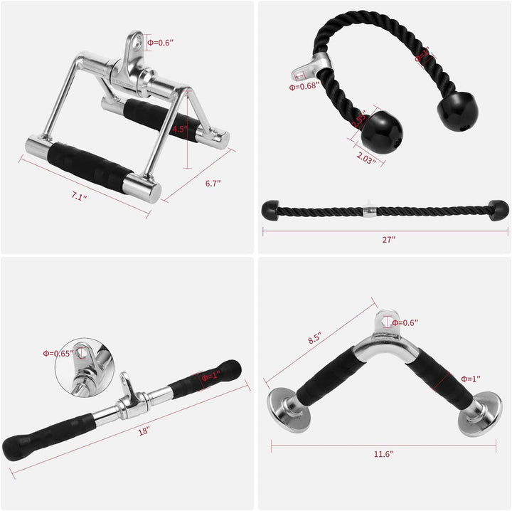 LAT Pulldown Attachment Combo - Heavy Duty
