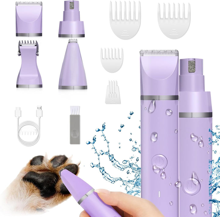 Quiet Dog Clippers & Nail Grinder Kit
