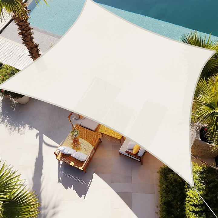 Rectangle Sun Shade 13x20ft - Grey