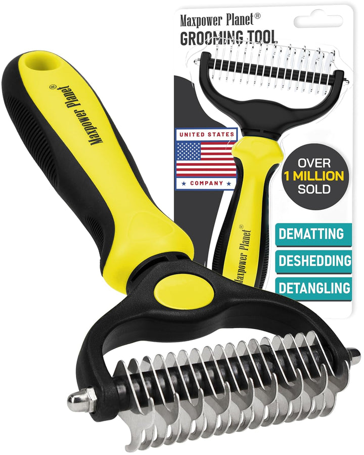 Double-Sided Deshedding Grooming Rake