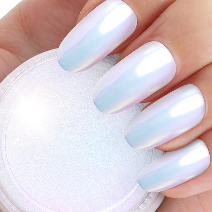 Pearl Chrome Nail Powder & Glitter Kit