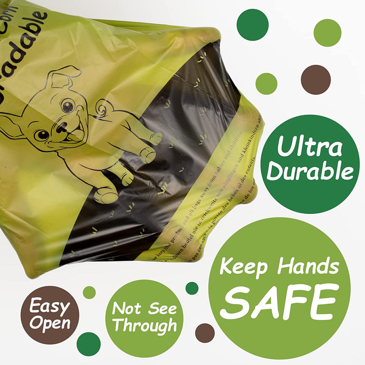 100% Leak-Proof Dog Poop Bags (540)