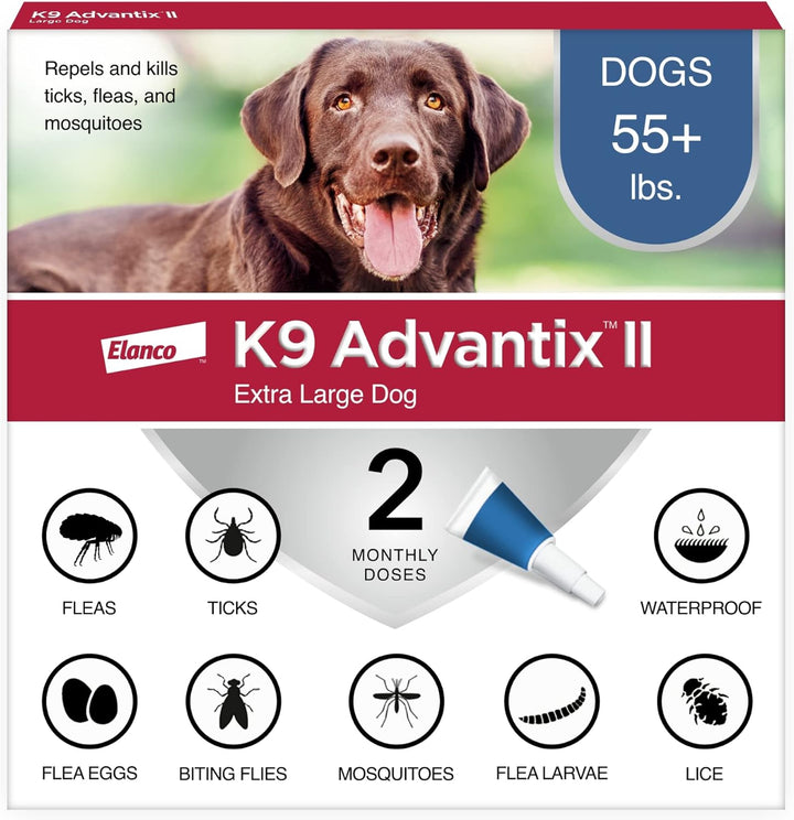 XL Dog Flea & Tick Treatment - 2 Mo