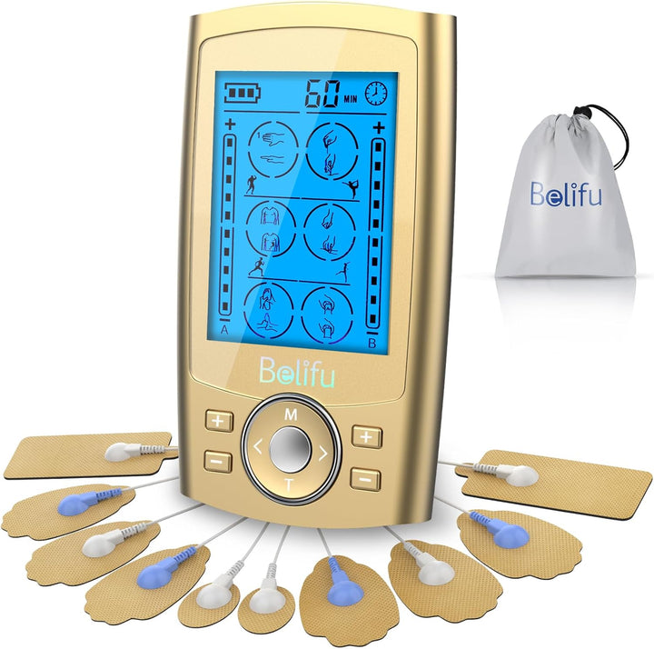 Dual Channel TENS EMS Muscle Stimulator