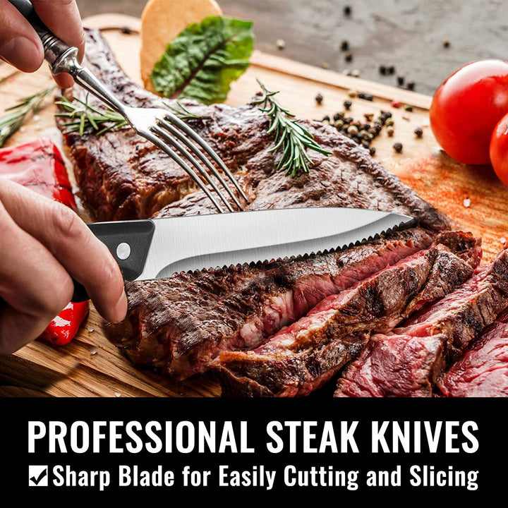 48-Piece Stainless Steel Flatware Set