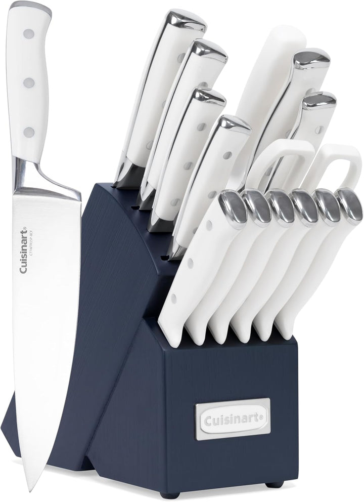 15-Piece Forged Knife Set with Block