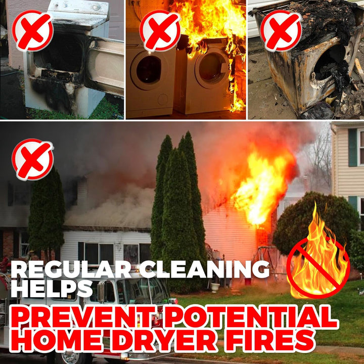Dryer Vent Cleaner Kit & Lint Remover