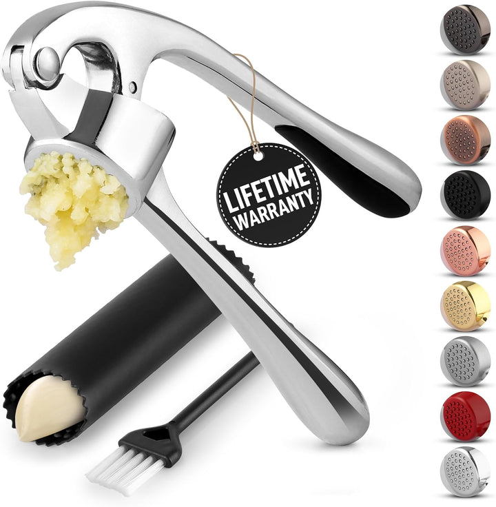 Premium Garlic Press Set - Rust Proof