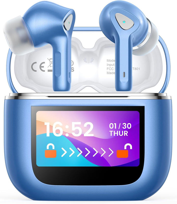 Wireless Bluetooth Earbuds with Mic & 50H Playtime