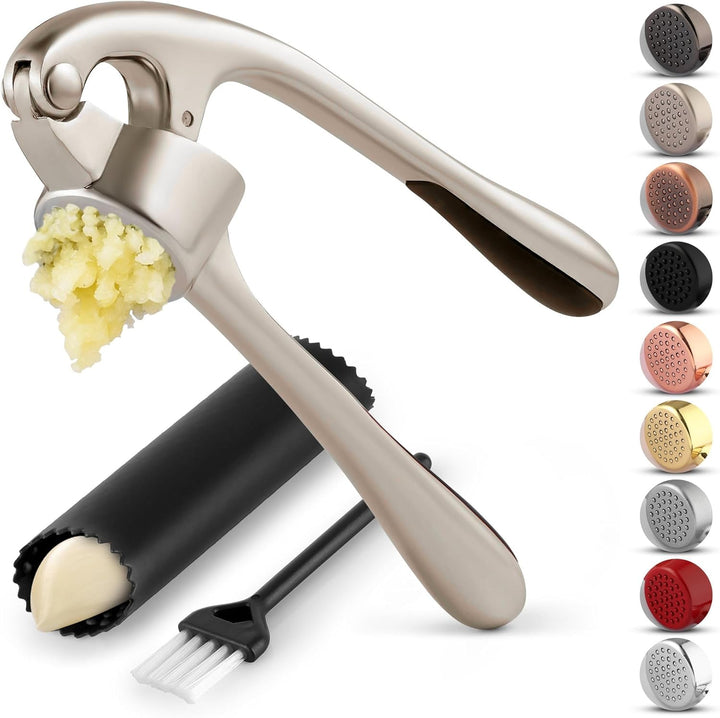 Premium Garlic Press Set - Rust Proof