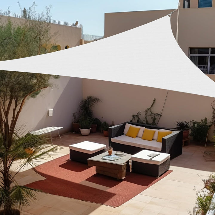 Rectangle Sun Shade 13x20ft - Grey