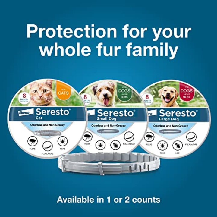 Vet-Recommended Flea & Tick Collar for Dogs
