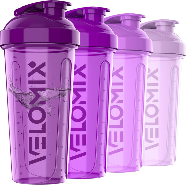 Berry Blend Protein Shaker Bottles - 4 Pack