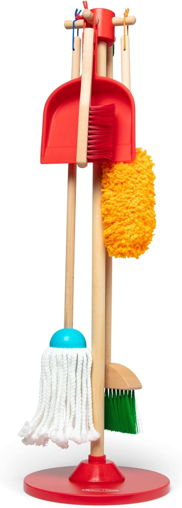 Let'S Play House Dust! Sweep! Mop! 6 Piece Pretend Play Set