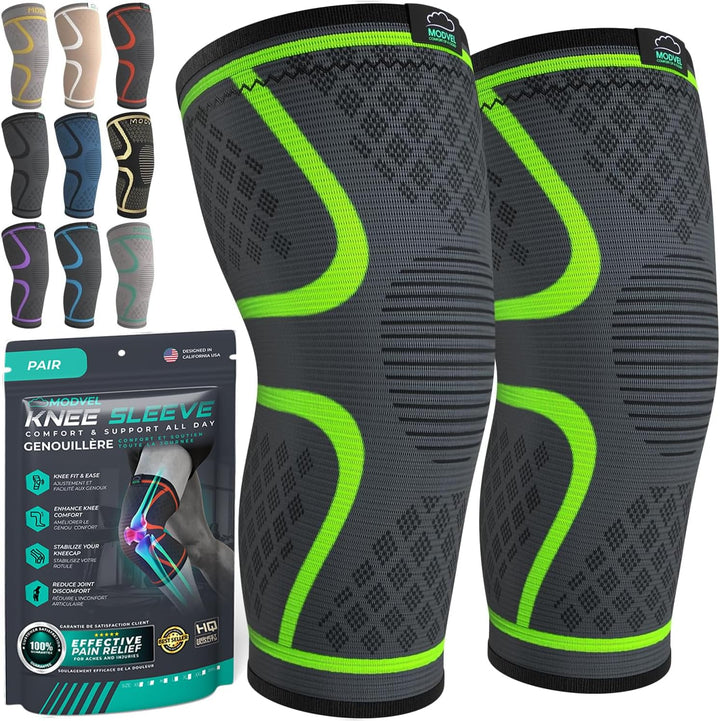 2-Pack Compression Knee Braces