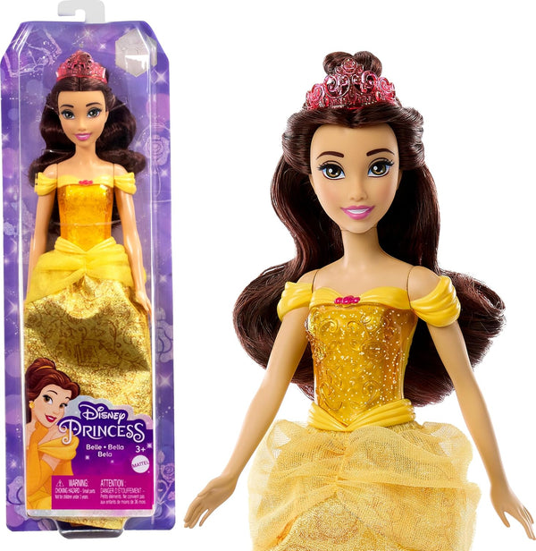 Princess Toys, Belle Fashion Doll, Sparkling Look with Tiara Accessory, Inspired by the Beauty & the Beast Movie
