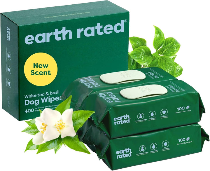 Pet Grooming Wipes for Dogs & Cats – 400ct