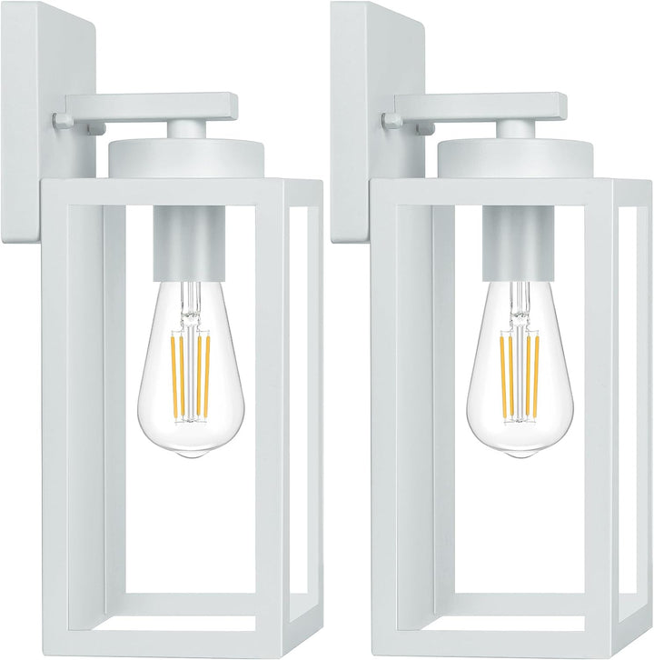 Modern Matte Black Outdoor Wall Lights