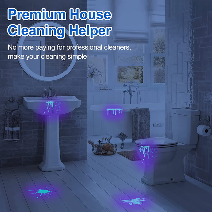 12 LED UV Flashlight for Pet Urine & Stains