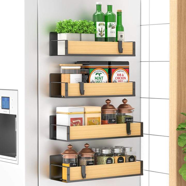 Magnetic Spice Rack 4-Pack