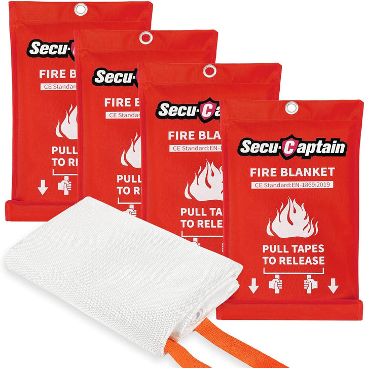 2-Pack Emergency Fire Blanket 40"x40