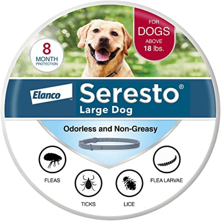 Vet-Recommended Flea & Tick Collar for Dogs