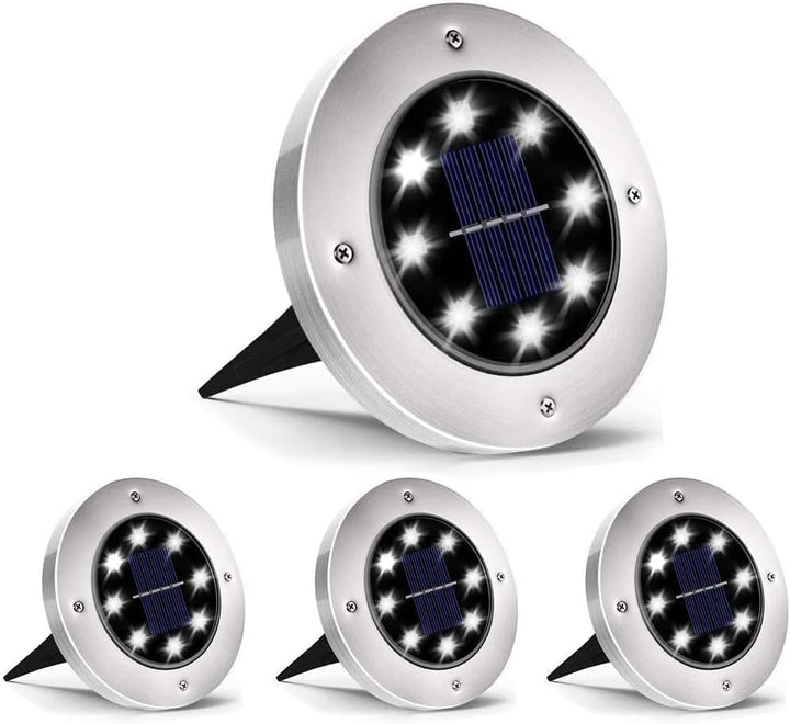 12 Pack Outdoor Solar Garden Lights