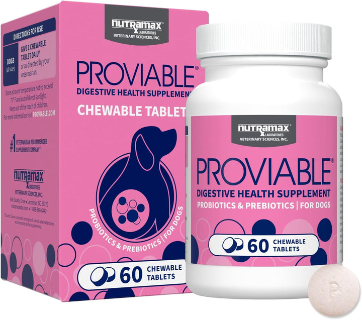 Proviable Dog Probiotics, 60 Tabs
