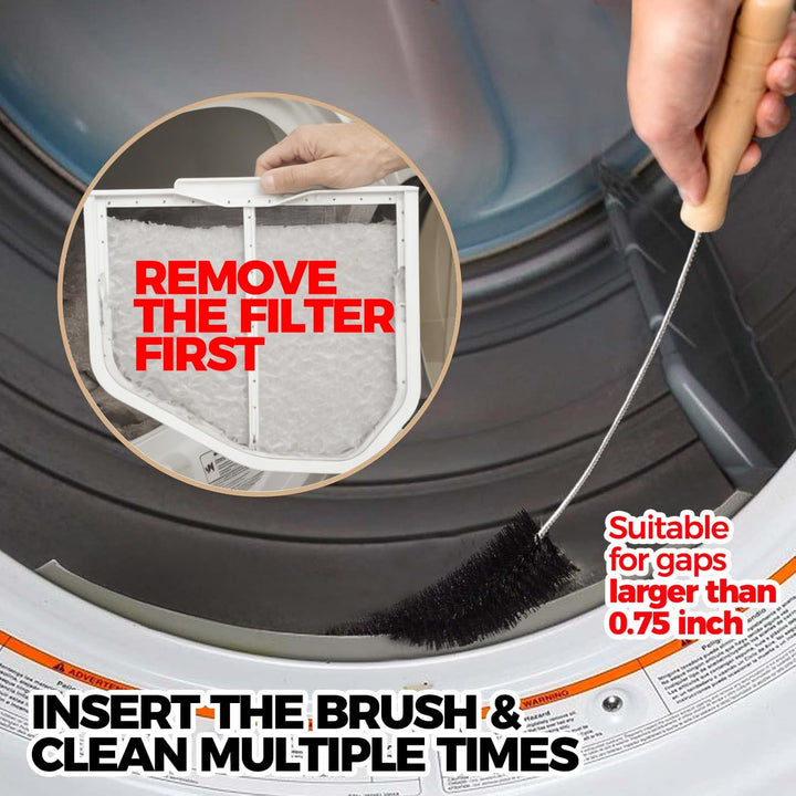 2-Pack Dryer Vent Cleaner Kit