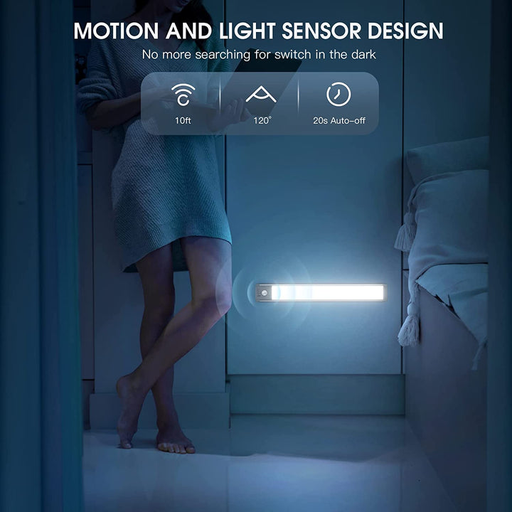 40 LED Motion Sensor Under Cabinet Lights
