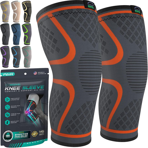 2-Pack Compression Knee Braces