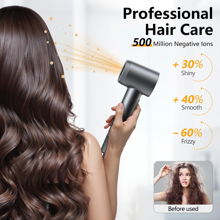 High-Speed Ionic Hair Dryer, 160K RPM