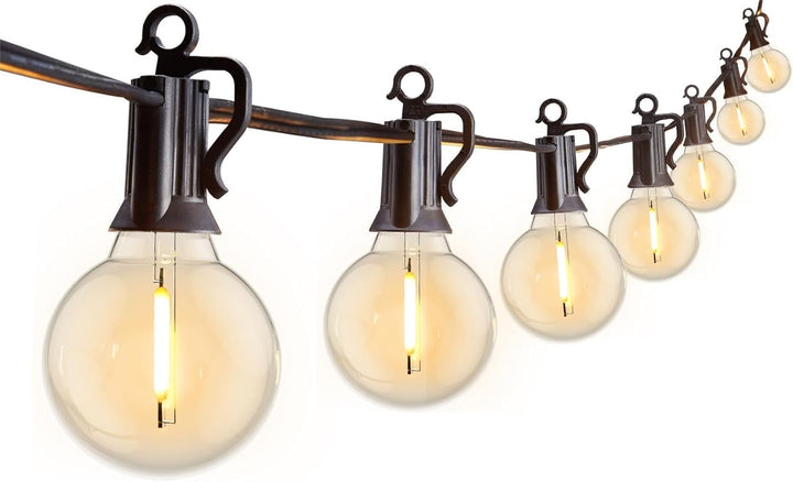 25ft G40 Globe LED String Lights - Outdoor