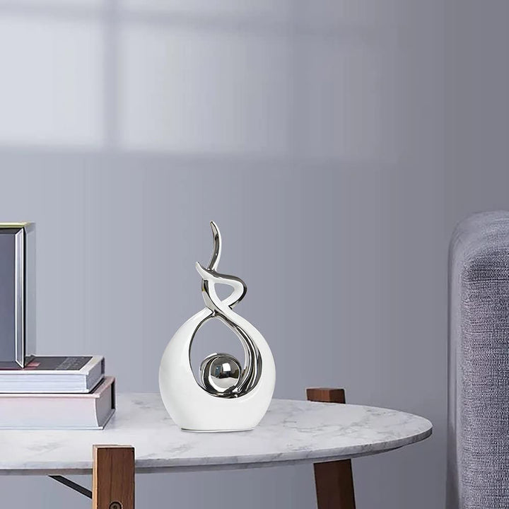 Modern Abstract Ceramic Statue Decor