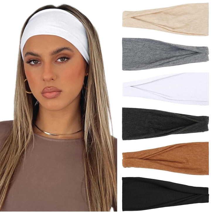 12 Pack Non-Slip Workout Headbands