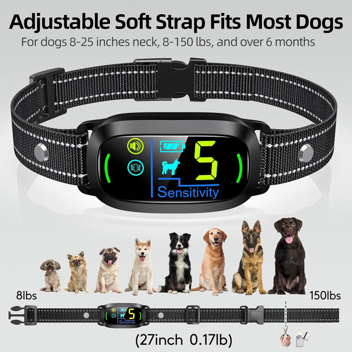Rechargeable Smart Dog Bark Collar