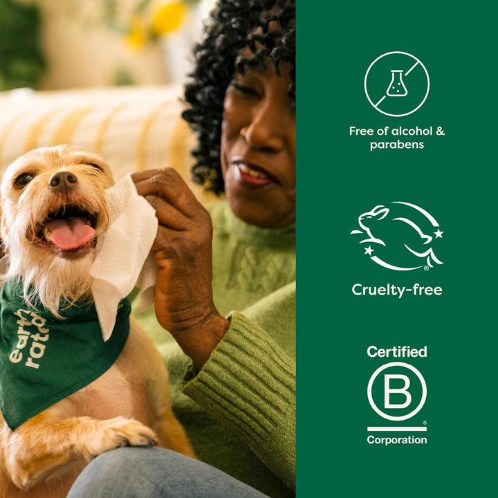 Pet Grooming Wipes for Dogs & Cats – 400ct