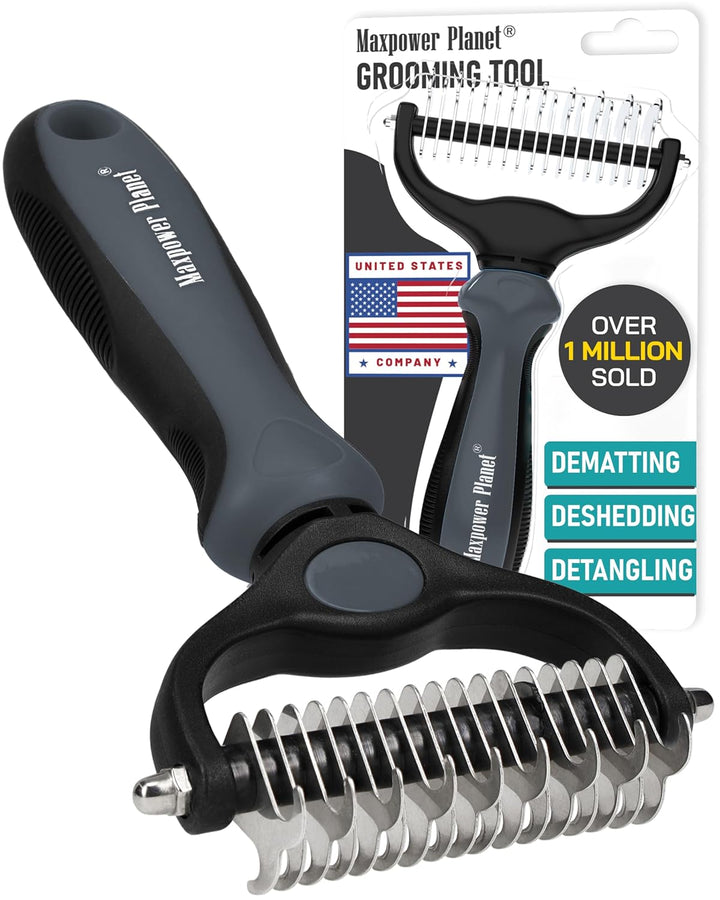 Double-Sided Deshedding Grooming Rake
