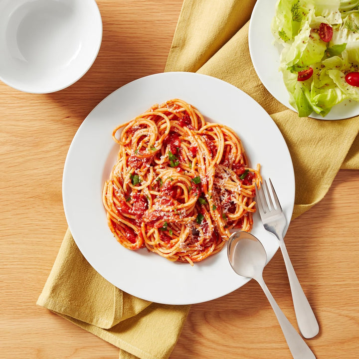 18-Piece White Dinnerware Set (6-Person)