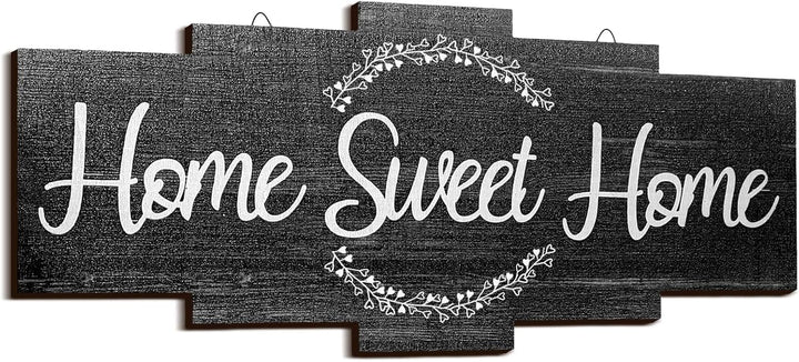 Rustic Home Sweet Home Wooden Sign