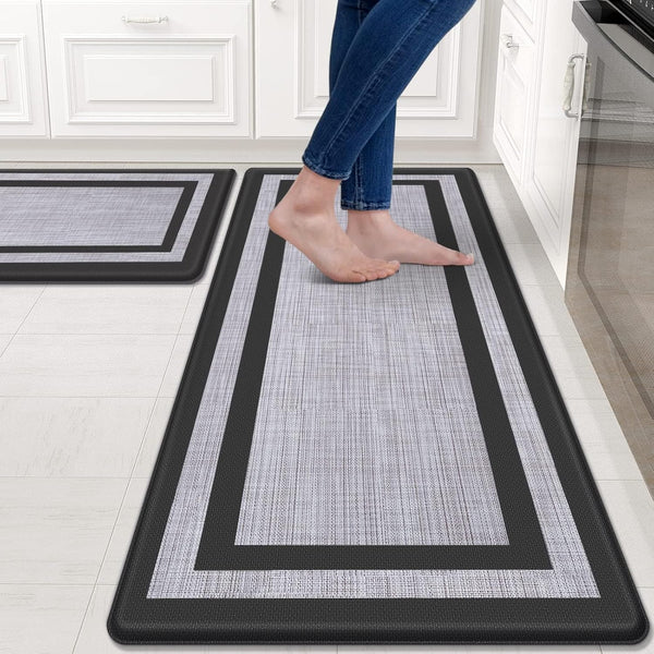 Anti-Fatigue Cushioned Kitchen Mats (2)