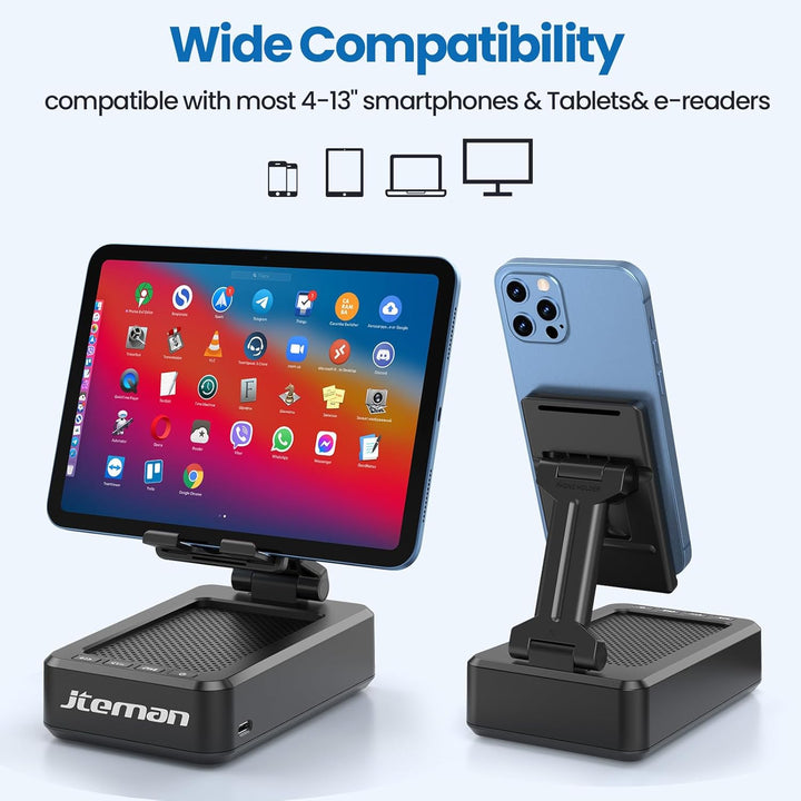Bluetooth Speaker Cell Phone Stand