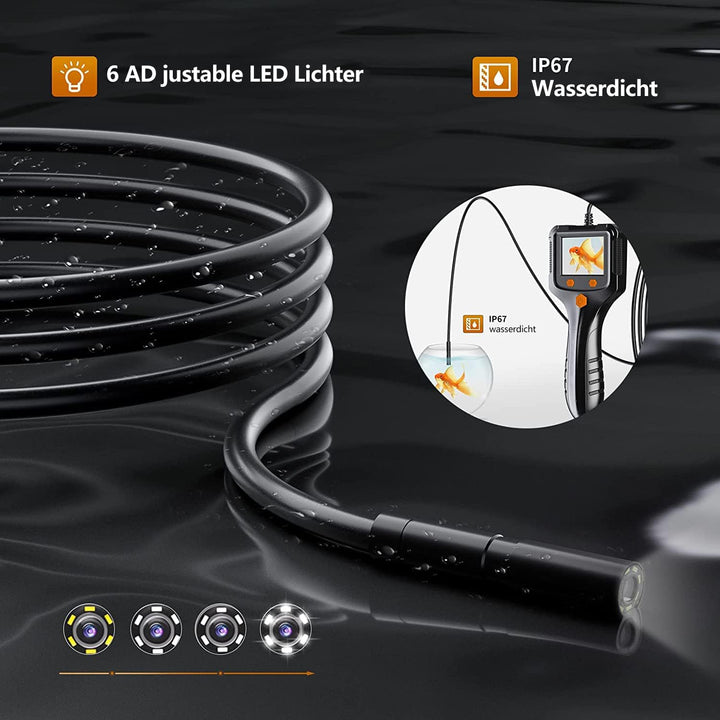 1080P Endoscope Camera with LED Lights